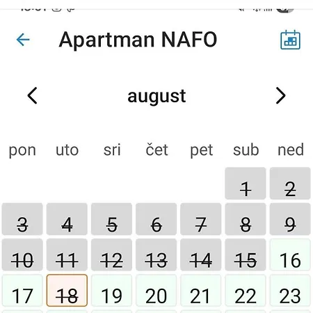 Apartman Nafo